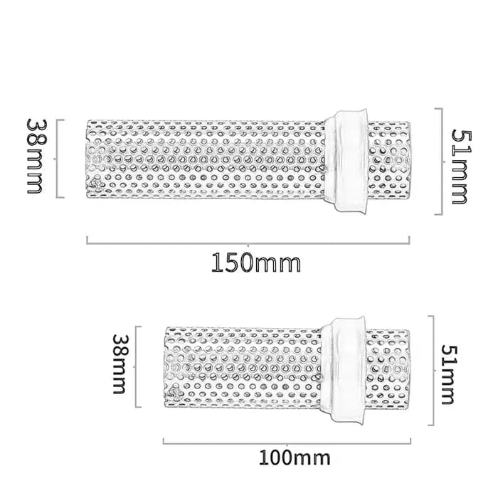 51mm 60mm universel DB tueur catalyseur sans lacet Moto silencieux bruit son échappement Moto évasio
