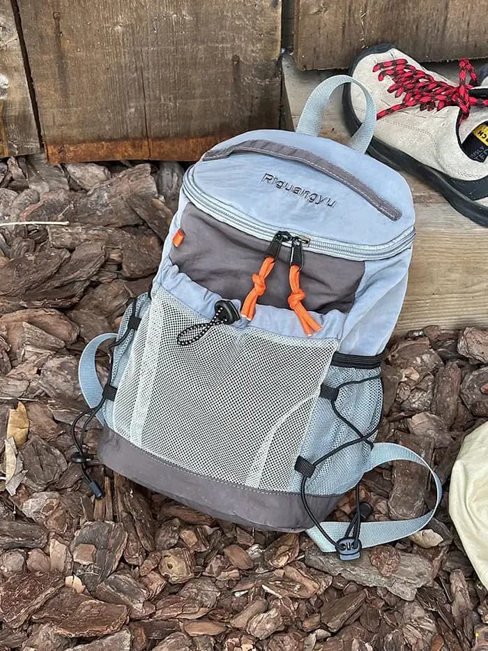 Sac à dos de randonnée pour sports de plein air, sac d'école décontracté grande capacité pour étudia